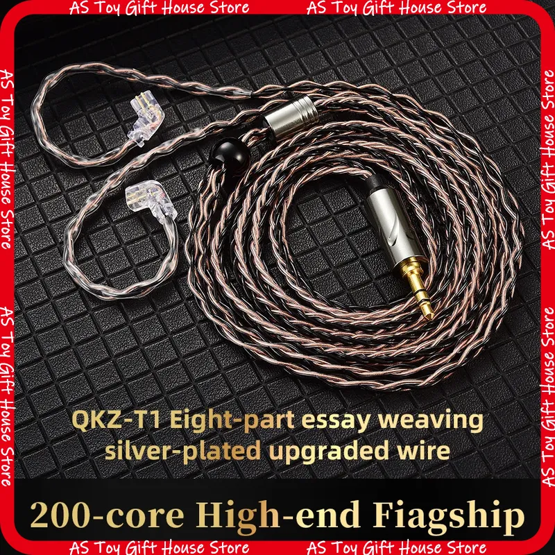 Qkz Headphone Upgrade Cable T1 - Audiophile Headphone Wired recensione e prezzo