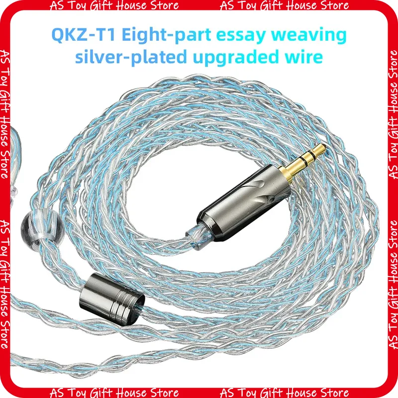 Qkz Headphone Upgrade Cable T1 - Audiophile Headphone Wired recensione e prezzo