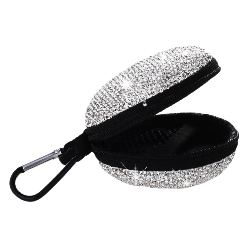 1Pcs Portable Earphone Storage - Headphone Case Hard recensione e prezzo
