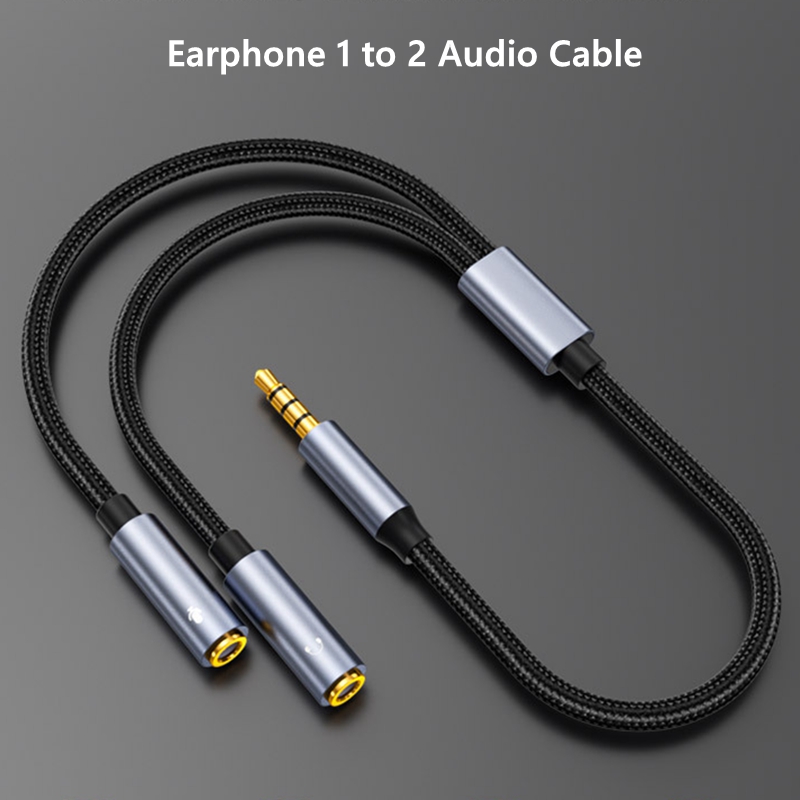 3.5mm Jack Aux Audio Cable Mal - Earphone Splitter Jack recensione e prezzo