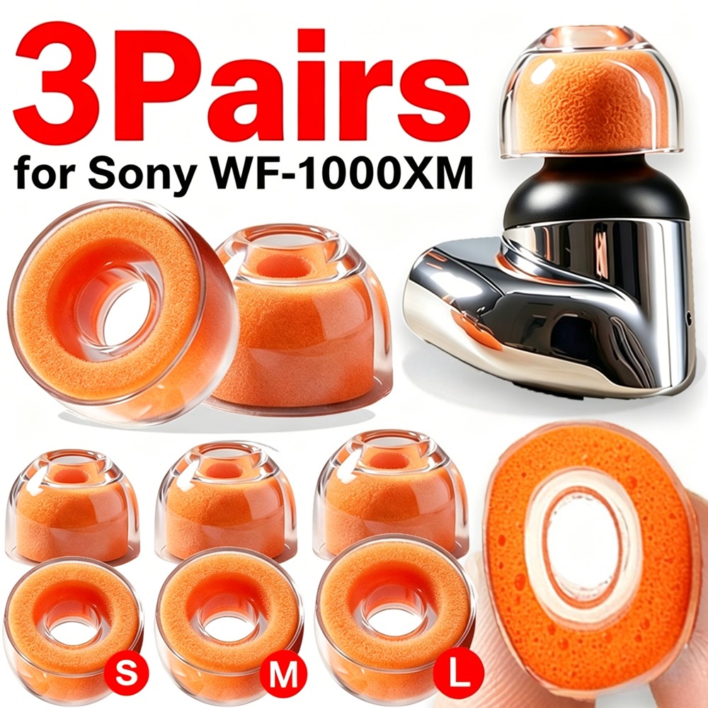 1-3Pairs for Sony WF-1000XM6/5 - Earphone Foam Tip recensione e prezzo