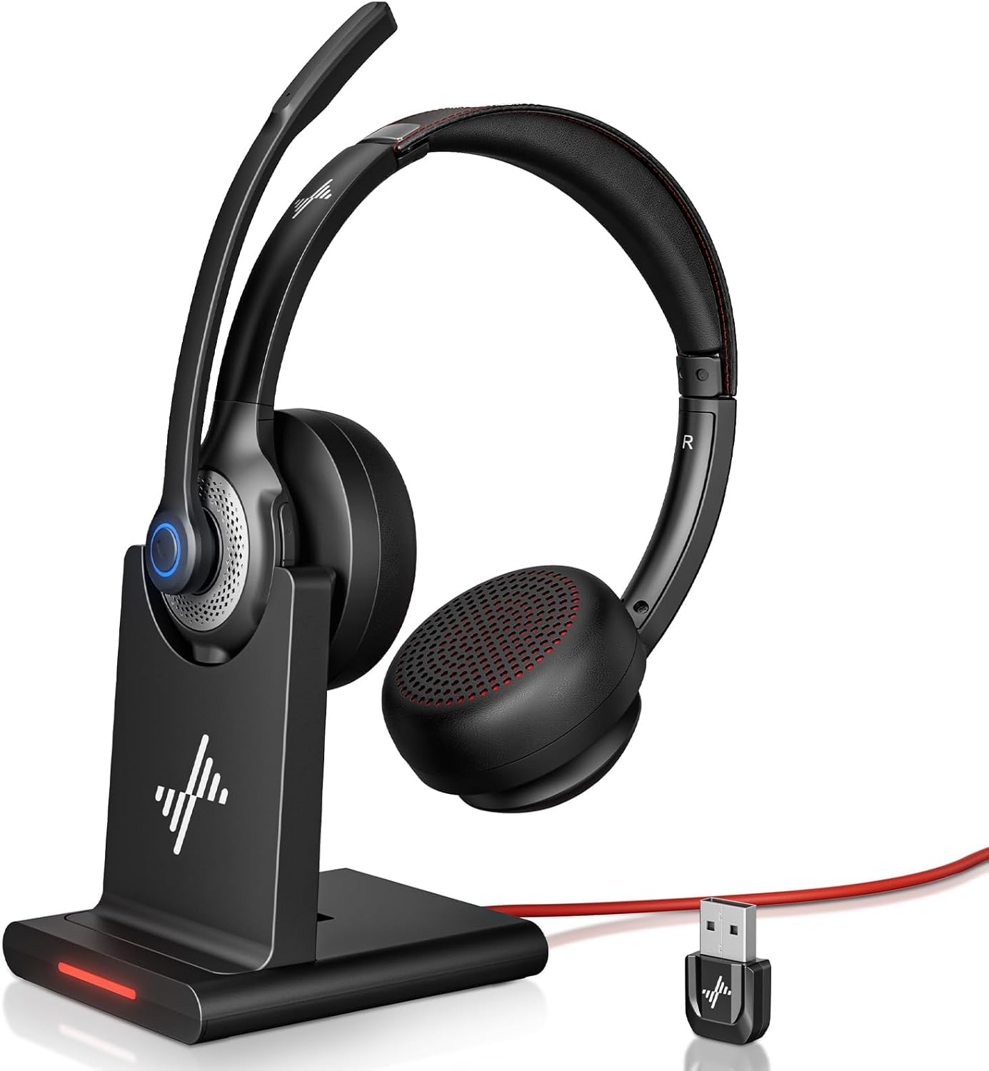 Bluetooth 5.2 Headset with Mic - Bluetooth Headset On Ear recensione e prezzo