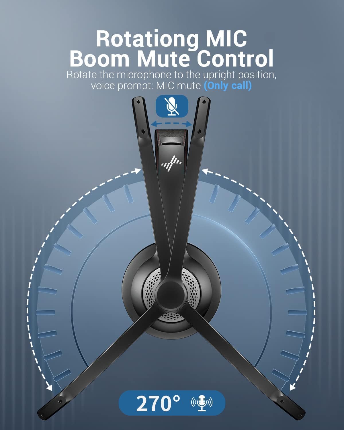 Bluetooth 5.2 Headset with Mic - Bluetooth Headset On Ear recensione e prezzo