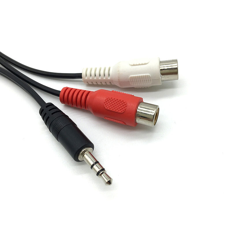 3.5 Jack Male to 2RCA 2AV Fema - Earphone Splitter Jack recensione e prezzo