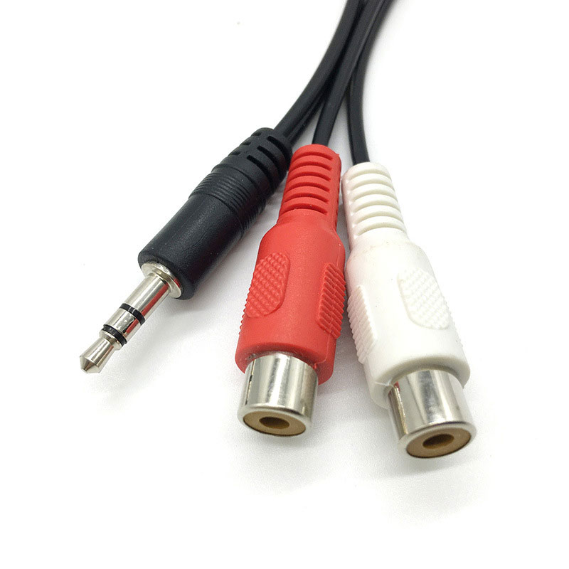 3.5 Jack Male to 2RCA 2AV Fema - Earphone Splitter Jack recensione e prezzo