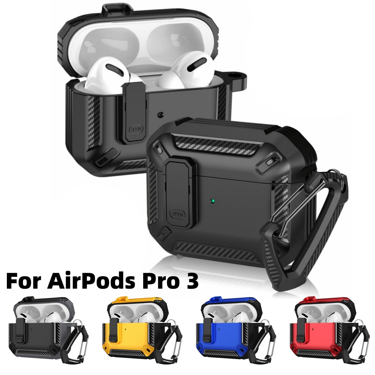 for AirPods Pro 3 Case Cover M - Headphone Case Hard recensione e prezzo